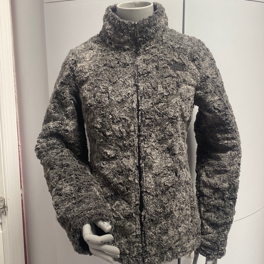 The North  Face black jacket